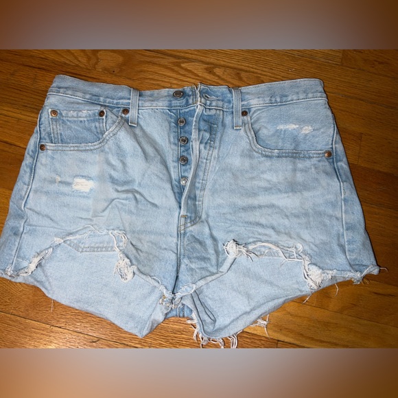 Signature by Levi Strauss Pants - Levi 501 waterless shorts